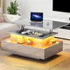 Balconera Hochglanz-Couchtisch Höhenverstellbar, Produktbild-Vorschau 1
