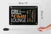 Blechschild  Grill & Chill Fleisch Grillen, 30 x 20 cm, Produktbild-Vorschau 6