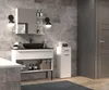 Niska szafka łazienkowa z szufladą ATSO - matowa biel Podgląd zdjęcia produktu 2