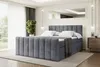 ALTDECOR Boxspringbett mit Fußteil, 2 Matratzen und Topper Produktbild-Vorschau 1