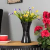 Blumenvase aus Keramik Weiß Glanz H 22,3 cm D 6 cm Produktbild-Vorschau 9