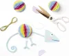 folia Wabenpapier RAINBOW 30-lagig 210 x 330 mm nassfest Produktbild-Vorschau 2