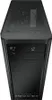 A top-down view of a black computer case. Produktbild-Vorschau