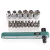 1/4 Schraubendreher 17pcs Mini Rapid Ratchet Produktbild-Vorschau 1