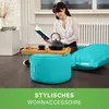 Green Bean® Sitzsack-Hocker "Stay" 45x25cm mit EPS-Perlen Produktbild-Vorschau 6