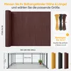 Sekey Balkon Sichtschutz Natürliche Optik Sichtschutzmatte Produktbild-Vorschau 7