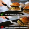BBQ Grillspatel Set 2er Edelstahl Wender 130mm Küchenwender Produktbild-Vorschau 7