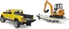 bruder RAM Rental Service mit Minibagger, Modellfahrzeug Produktbild-Vorschau 6