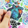 100 Stück Sea Turtle Stickers, Wasserdichte Vinyl Produktbild-Vorschau 4
