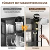 VOWNER Glasvitrine mit 3-Farben-LED - Automatische Produktbild-Vorschau 3
