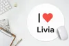 MuchoWow® Mauspad Mousepad Ich liebe - Livia - Mädchen Produktbild-Vorschau 5