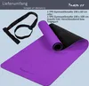 Mata gimnastyczna do jogi MOVIT XXL TPE Pilates, 190x60x0,6 Podgląd zdjęcia produktu 6