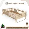 Crazy Pine Letto Alto per bambini 100x190 cm – Letto Anteprima dell’immagine prodotto 3