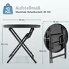 Yaheetech Runder Gartentisch Beistelltisch, klappbar, ø46 Produktbild-Vorschau 3