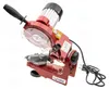 A red electric chainsaw sharpener is shown against a white background. Podgląd zdjęcia produktu