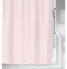 MSV Duschvorhang - hellrosa - Polyester - 180x200 cm Produktbild-Vorschau 1