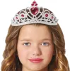 Principessa Diadema Carnevale Cuore Gioielli Fiaba Regina Anteprima dell’immagine prodotto 1