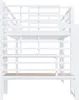 Flieks Etagenbett 90x200cm mit Led, Kinder Hochbett mit Produktbild-Vorschau 8