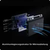 SUNNIVA 920W Balkonkraftwerk BIFAZIAL FULLBLACK komplett Produktbild-Vorschau 8