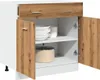 vidaXL Szafka z szufladami Lyon Artisan dąb 80x46x81,5 cm Podgląd zdjęcia produktu 2