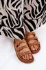 Damen Sandalen Mit Riemen Und Schnallen Camel Uliri 37 Produktbild-Vorschau 5