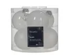 Weihnachtskugeln Glas 6cm x 6 Stück - Winterweiss Produktbild-Vorschau 1