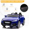 Kinder Elektro Auto Audi TT RS Roadster mit Fernbedienung Produktbild-Vorschau 5