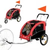 PawHut 2-in-1 Hundeanhänger für Fahrrad Hundebuggy für Produktbild-Vorschau 1