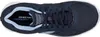 Top-down view of a navy blue sneaker. Anteprima dell’immagine prodotto