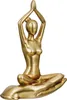 Gilde Figur, "Yoga Frau auf Hand", Yogamotiv, Kunstharz, Produktbild-Vorschau 5