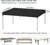 VANSHEIM Gartentisch Abdeckung 200x100x15cm wasserdicht und Produktbild-Vorschau 2