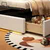 Letto imbottito Merax 90x200 con sistema di sollevamento a Anteprima dell’immagine prodotto 13