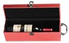 Lot de 3 boîtes cadeaux en simili cuir pour bouteilles de Voir les images du produit 2