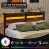 MODFU letto in metallo 120x200 struttura letto con 2 porte Anteprima dell’immagine prodotto 3