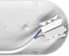 Spectrum LED Außenleuchte Wandlampe Weiß oval IP54 20W Produktbild-Vorschau 6