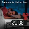 Digitaler Projektionswecker, LED-Bildschirm mit Uhrzeit- & Produktbild-Vorschau 5