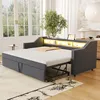 Łóżko tapicerowane Sweiko Rozkładana sofa 90/180 x 190 cm, Podgląd zdjęcia produktu 1