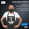 Grill-Schürze für Männer mit Spruch personalisierbar hier Produktbild-Vorschau 4