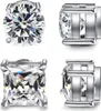 Diamday 2 Paare Edelstahl Magnetisch Ohrstecker für Herren Produktbild-Vorschau 1