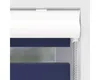 SOLUNA Doppelrollo D-R11 Noah mit weißer Kassette blau Produktbild-Vorschau 3