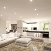 B.K.Licht - Set di 5 faretti da incasso LED 230V piatti, Anteprima dell’immagine prodotto 4