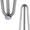 Tischbeine 4er-Set Hairpin 45 cm Haarnadelbeine Stahl Produktbild-Vorschau 4