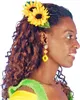 Sonnenblumen Haarspange zum Gärtner Kostüm | Gelb Produktbild-Vorschau 2