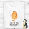Mr. & Mrs. Panda Kleinkinder T-Shirt Katze Frühaufsteher Produktbild-Vorschau 2
