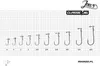 A grid background with multiple sizes of jig heads displayed with their corresponding size labels. Náhľad obrázku produktu