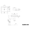 KALDEWEI 904307263001 Wandwaschtisch SILENIO Mod.3044, 600 Produktbild-Vorschau 2