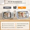 Babyphone BOIFUN HD 4 pouces avec 2 caméras, sans Wi-Fi, Voir les images du produit 3