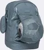 A backpack with a soccer ball in its mesh pocket. Anteprima dell’immagine prodotto