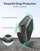 A close-up marketing image of a protective case for AirPods Pro, highlighting its drop protection features with descriptive text and diagrams. Anteprima dell’immagine prodotto