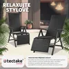 Ratanové křeslo Brisbane s hliníkovým rámem 58 x 77 x 113 Náhled obrázku produktu 5
